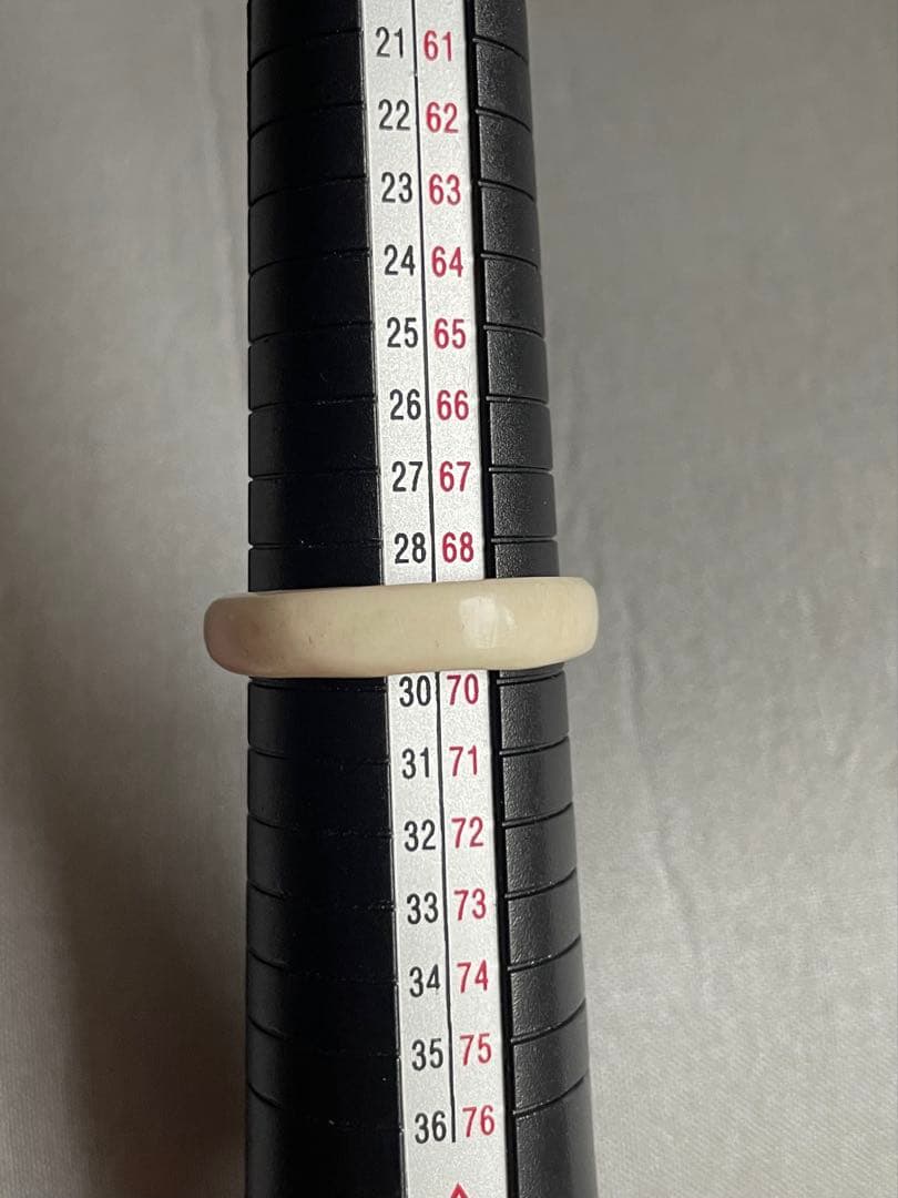 天然古鯨骨リング　（29号)