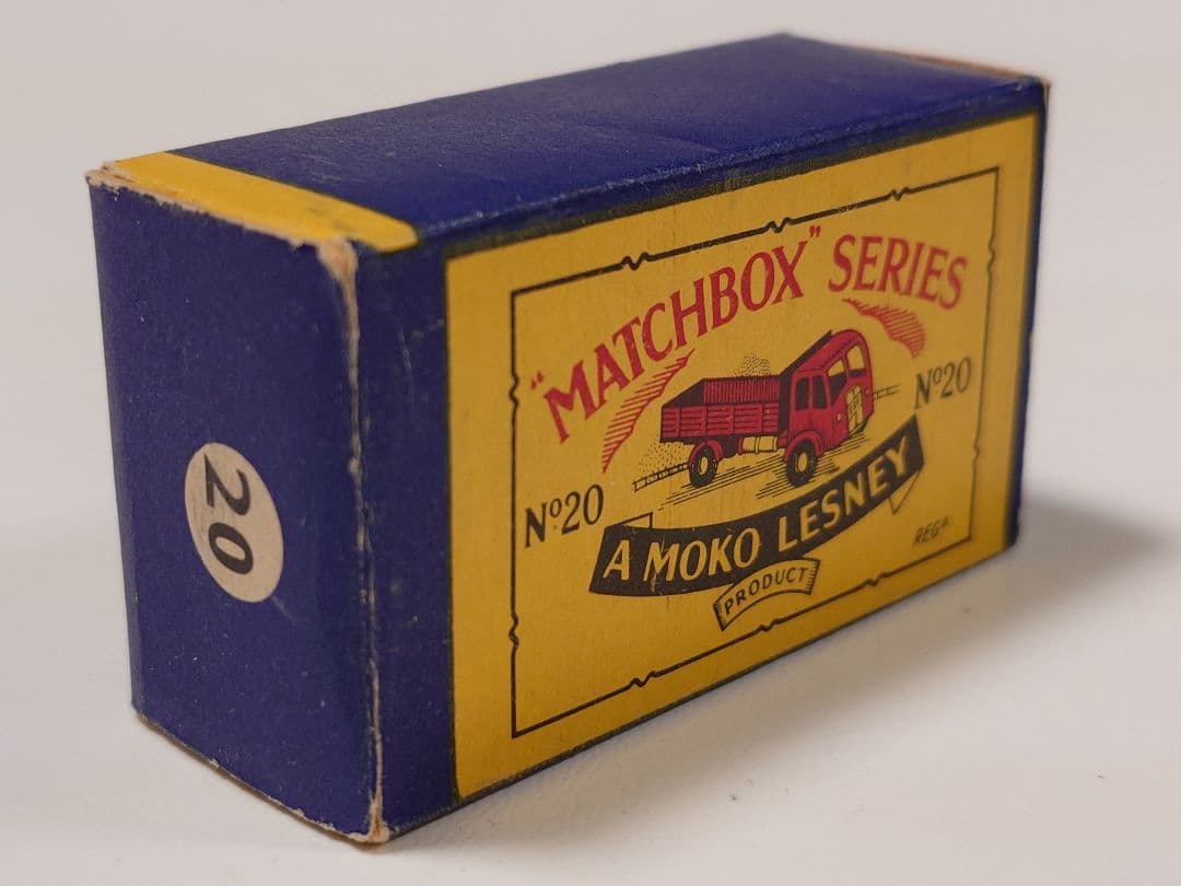 ミニカー MATCH BOX No.20 a STAKE TRUCK E.R.F.