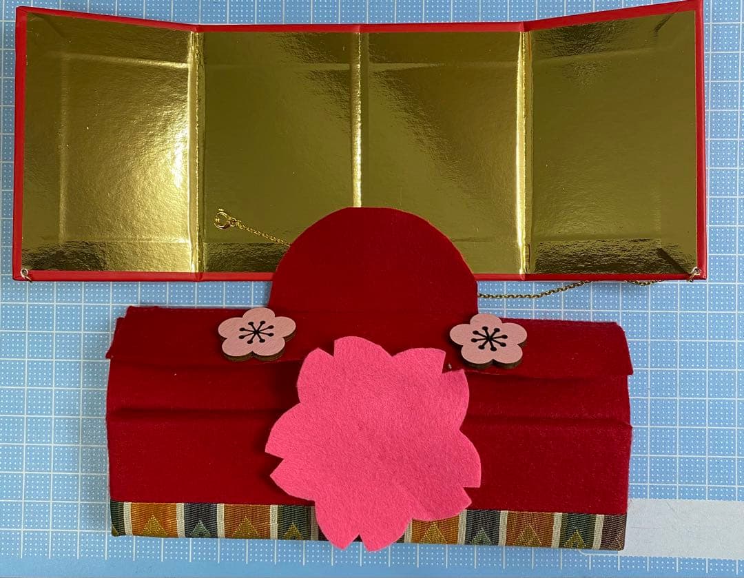 ちりめん細工 つまみ細工 うさぎ雛壇飾り No.698 ハンドメイド - メルカリ