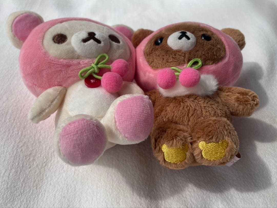 リラックマストア限定 フルーツなかよし さくらんぼ ぬいぐるみ