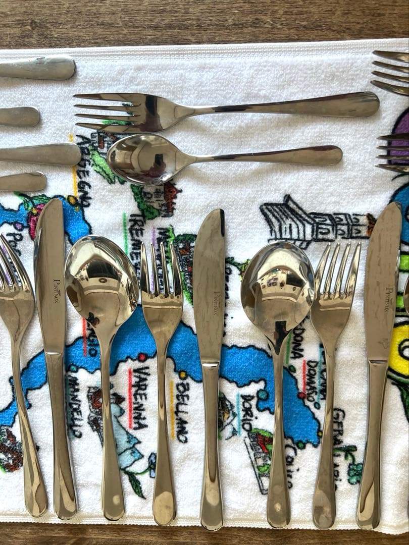 イタリア製カトラリー各種5セット『Pinti』　フルセット