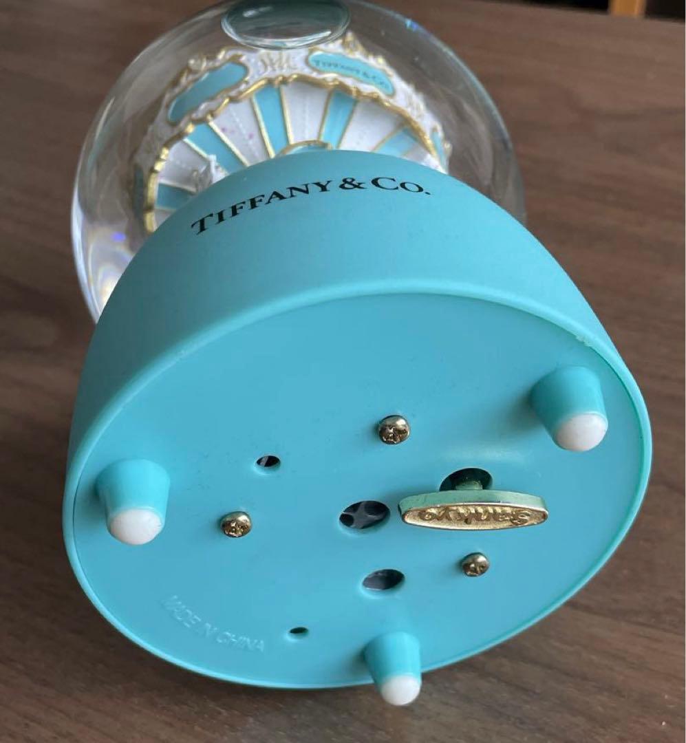 ティファニー オルゴール スノードーム メリーゴーランド - メルカリ