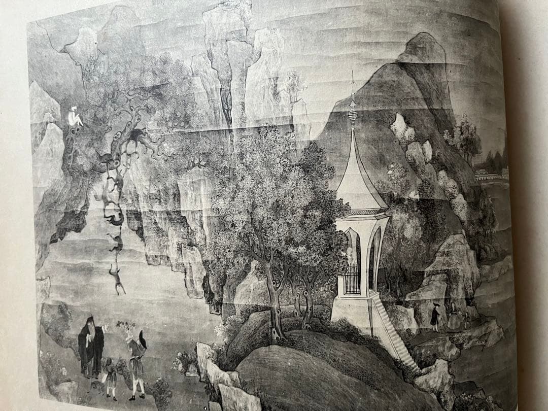 《東洋古名画大鏡》四輯 第一趙雍二曲壹隻三仇英六即世寧稀少