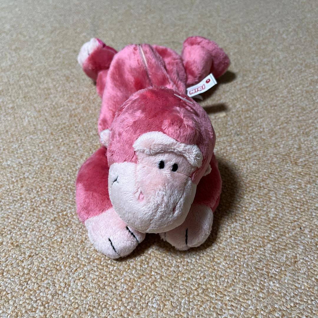 新品】Nici ニキ ペンケース ピンク ゴリラ PLAZA限定 プラザ限定