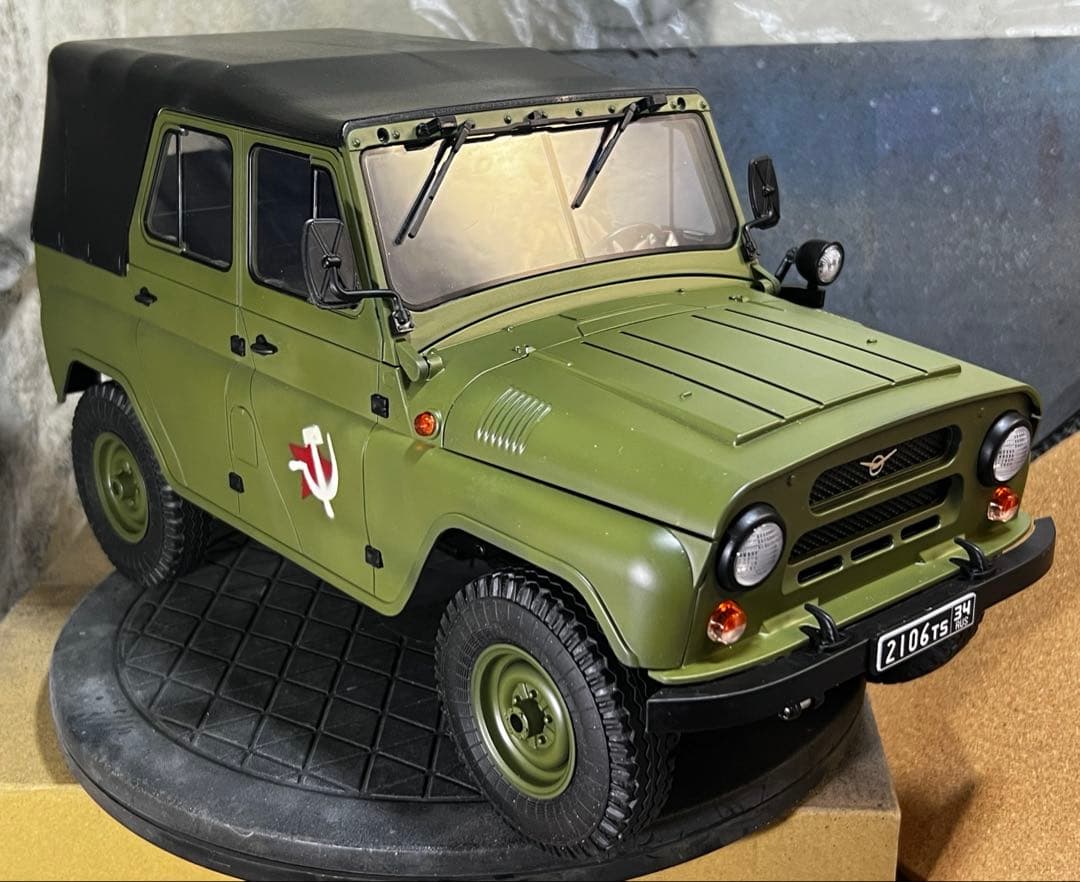 プレオーダー品 WPL UAZ-469 カスタム塗装品 制作予約 1台制作可能