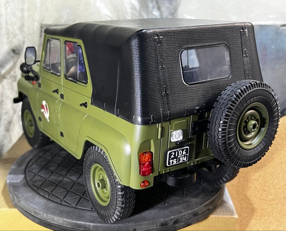 プレオーダー品 WPL UAZ-469 カスタム塗装品 制作予約 1台制作可能