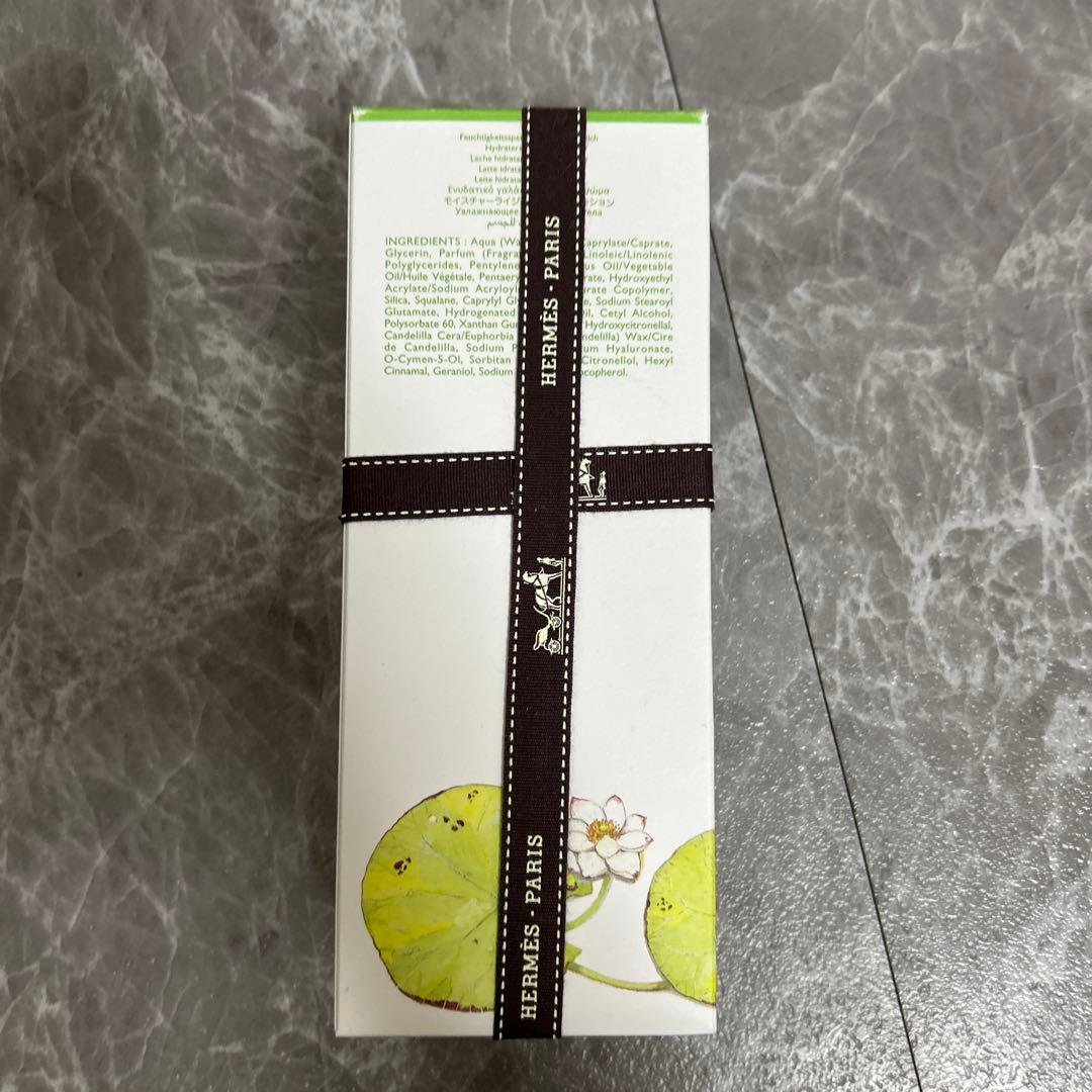 エルメス ナイルの庭 ボディローション リボン付き 日本で購入