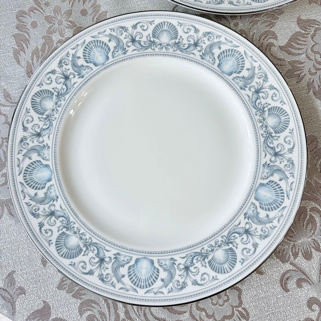 ウェッジウッド❤️ドルフィン❤️スープカップ＆ソーサー　ディナー皿　ペアセット