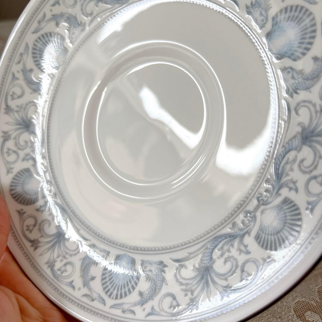 ウェッジウッド❤️ドルフィン❤️スープカップ＆ソーサー　ディナー皿　ペアセット