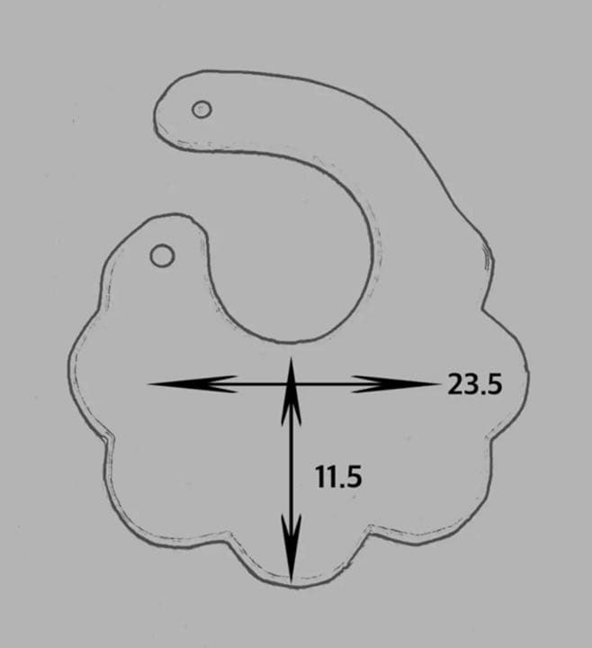 ハンドメイド　もくもくスタイ＊着画＊サイズ　参考ページ