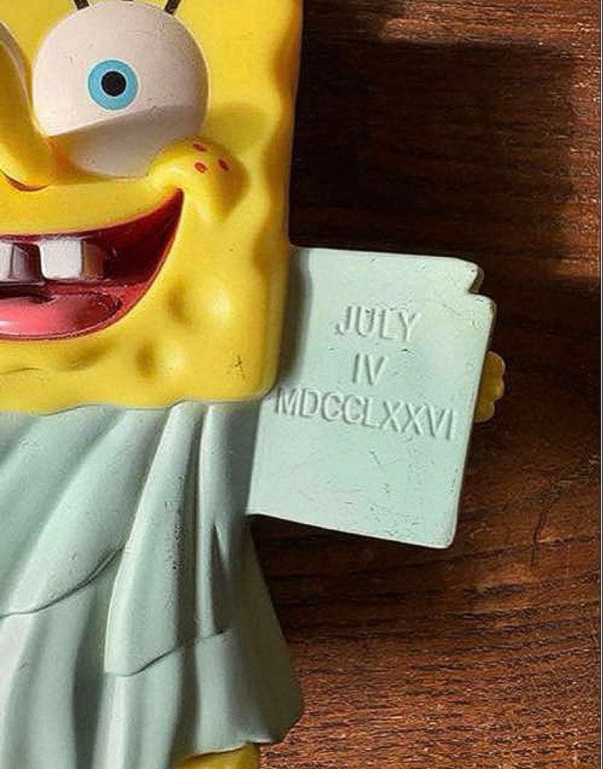 スポンジボブ バーガーキングミールトイ7個 (バラ売り不可)