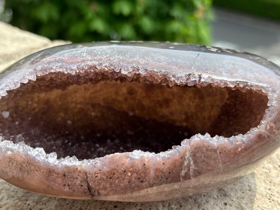 【金，財運上昇】アメジスト財布⭐浄化皿⭐N140