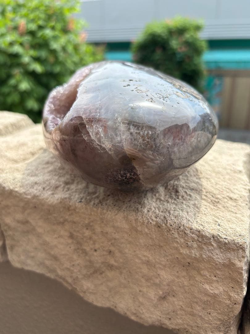 【金，財運上昇】アメジスト財布⭐浄化皿⭐N140