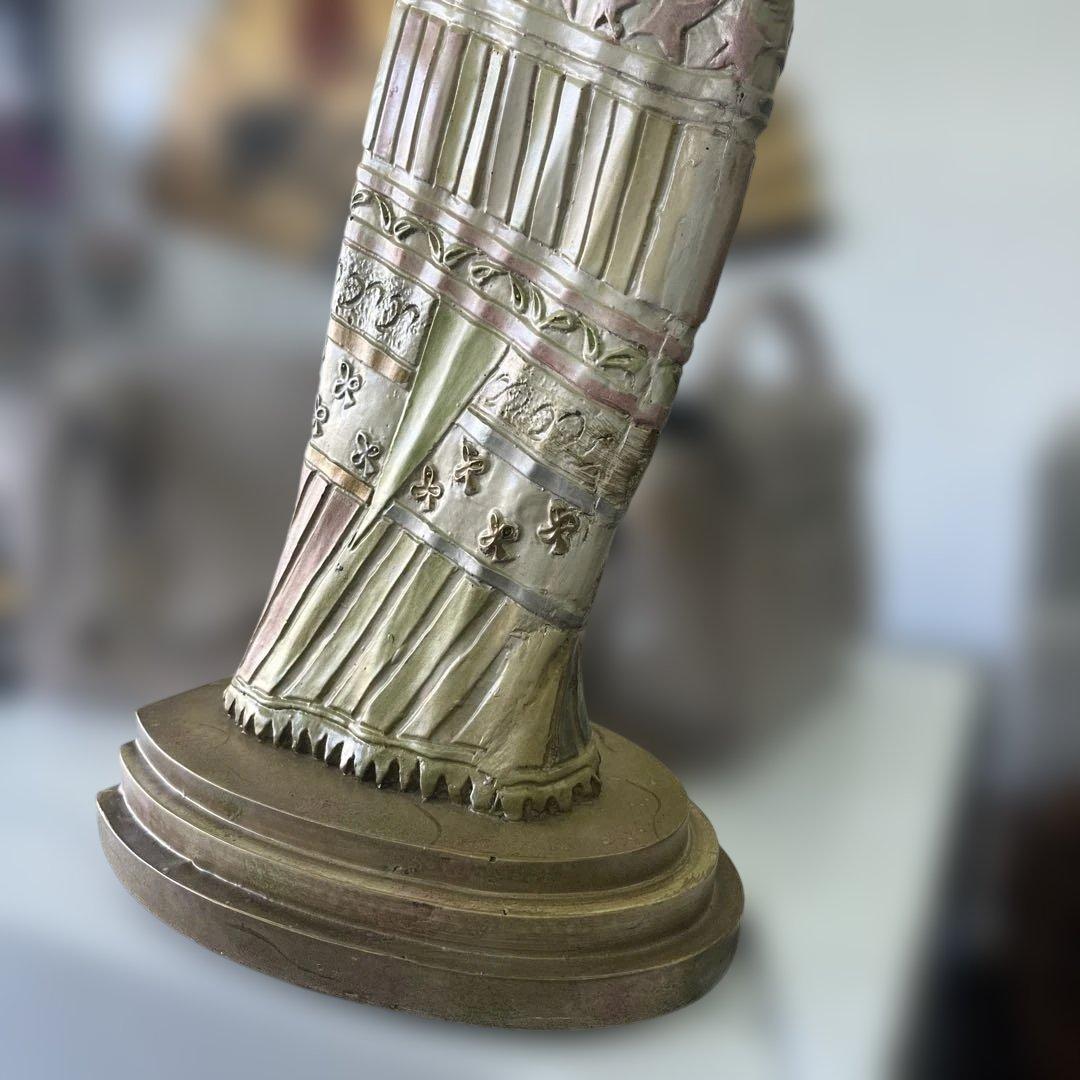 アンティーク　☆手作り☆オシャレな女性の置物