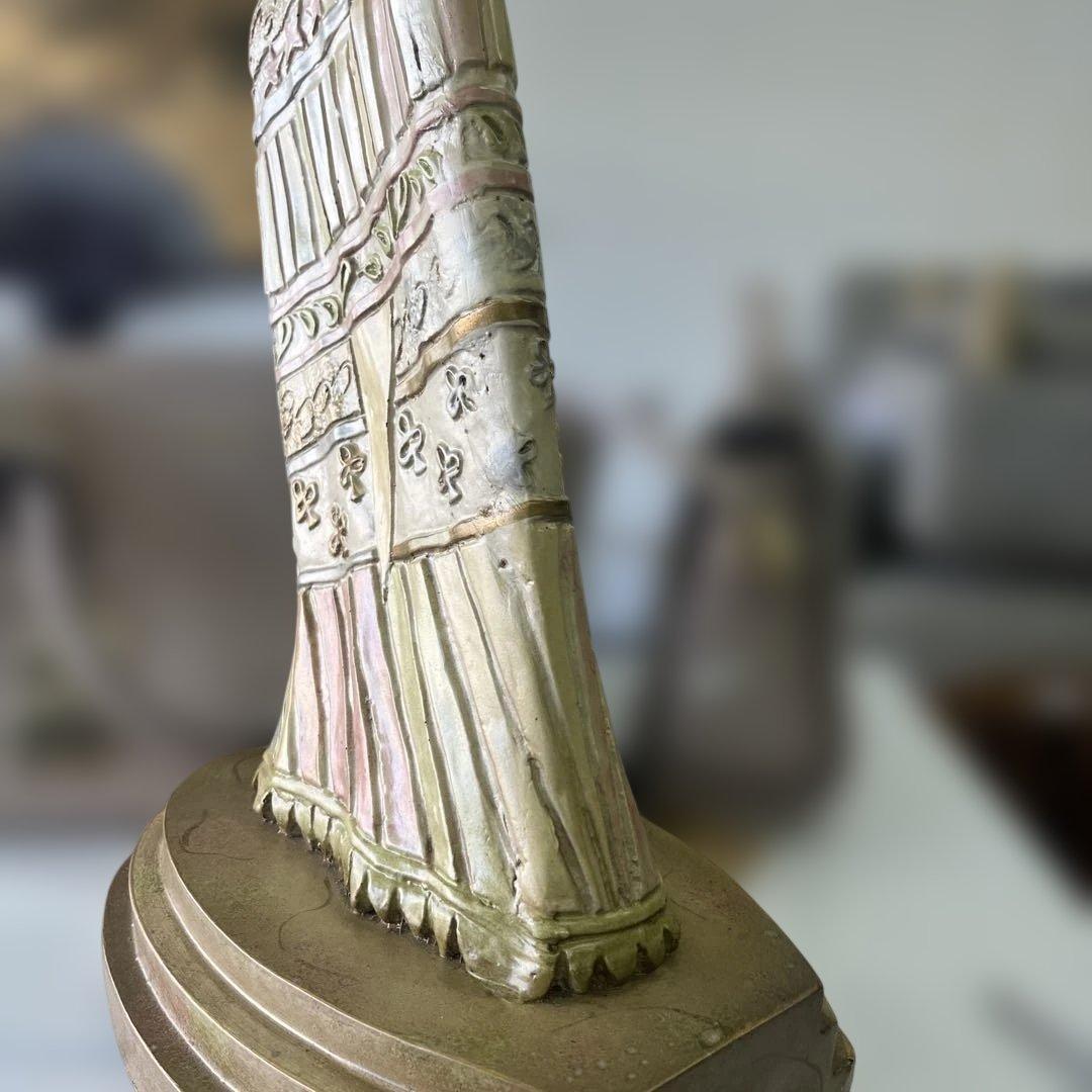 アンティーク　☆手作り☆オシャレな女性の置物