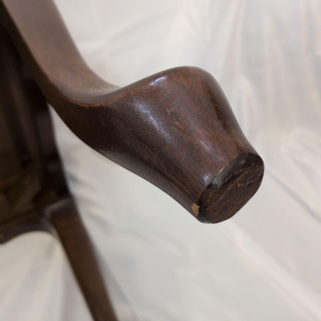 マルニ 木工 猫脚 猫足　サイドテーブル　アンティーク調