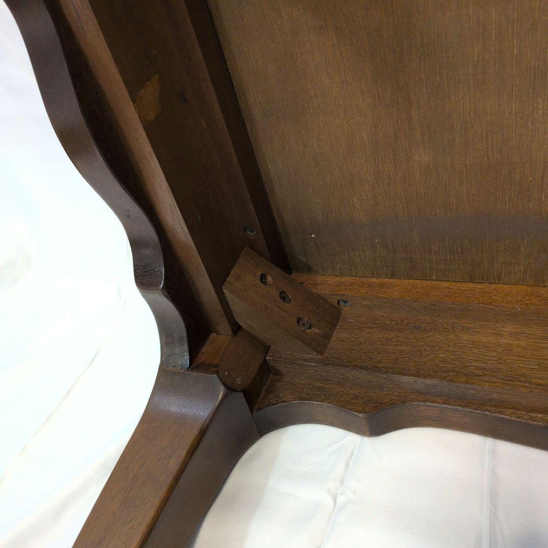 マルニ 木工 猫脚 猫足　サイドテーブル　アンティーク調