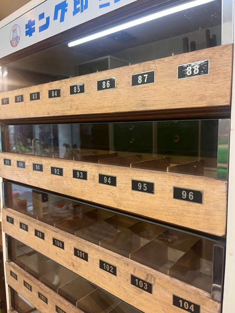 ミシン糸ケース 収納棚 昭和レトロ 特大 インテリア アンティーク 当時物