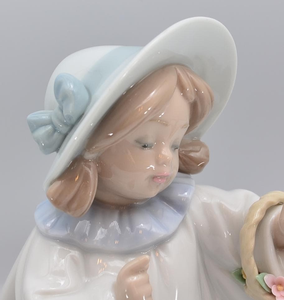 夢のようなミモザ　＃6684　★リヤドロ　スペイン　光沢仕上げ　ヴィンテージ