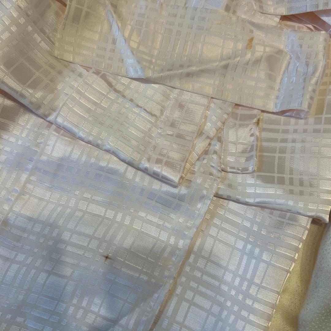 七五三　3歳用　着物　被布セット　正絹　アンティーク