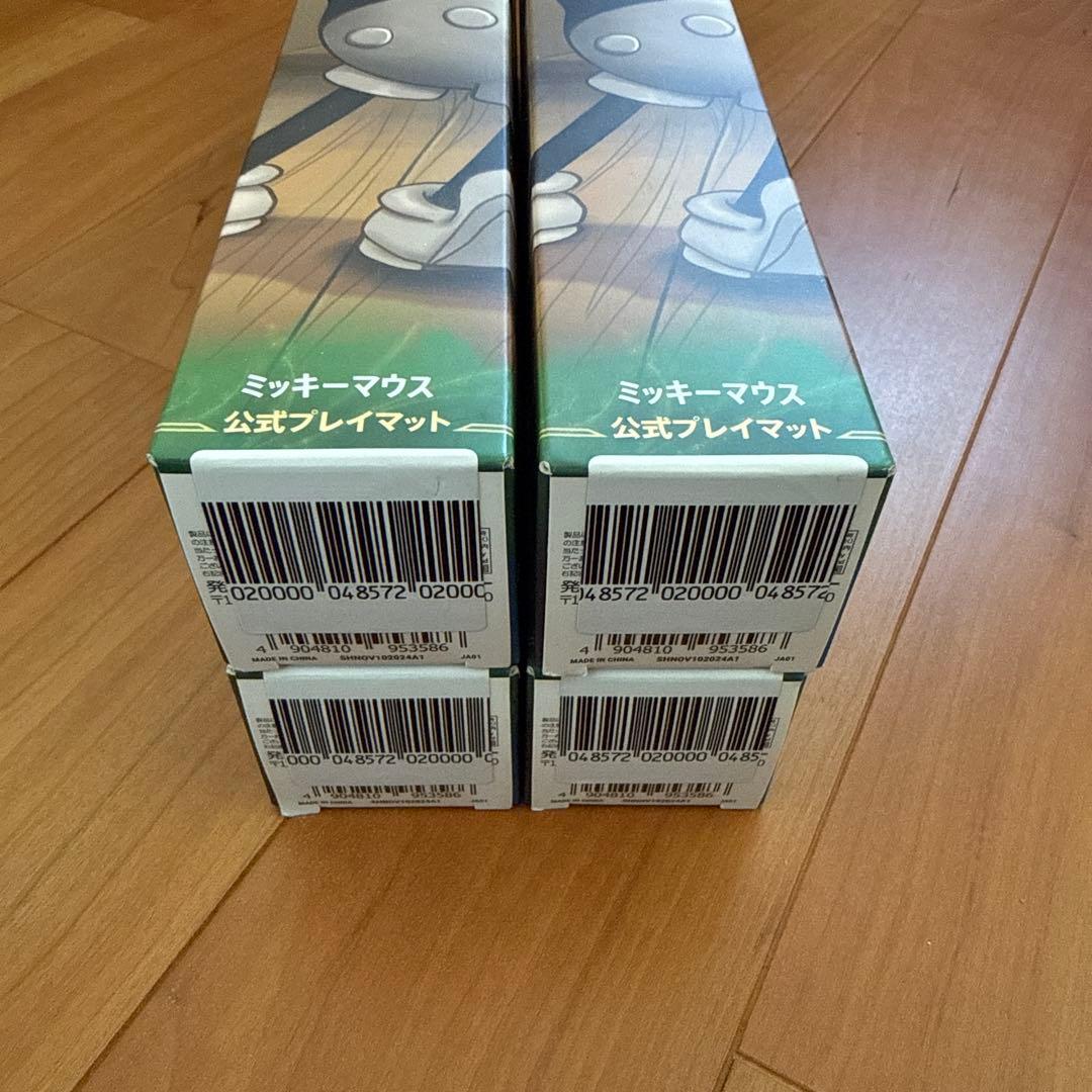 ディズニー Disney ロルカナ 公式 プレイマット 蒸気船ウィリー 4点