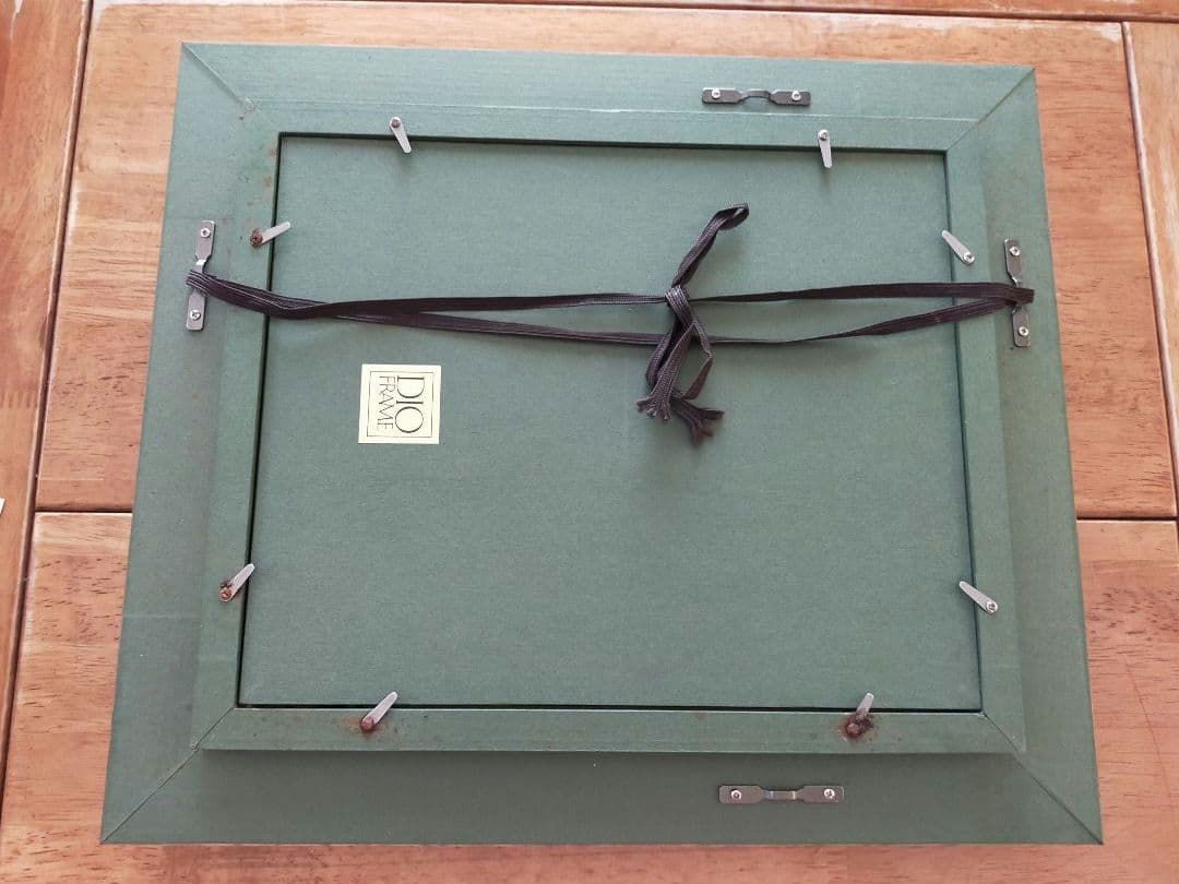 油彩画　【 大雪山 】3号　額付き！