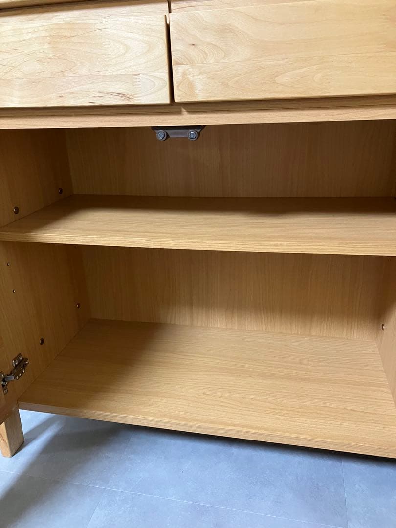 ニトリ　キャビネット(アルナスAタイプ 80 LBR)