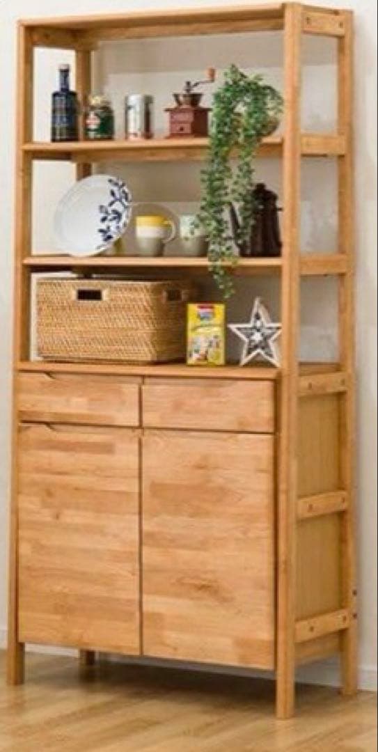 ニトリ　キャビネット(アルナスAタイプ 80 LBR)