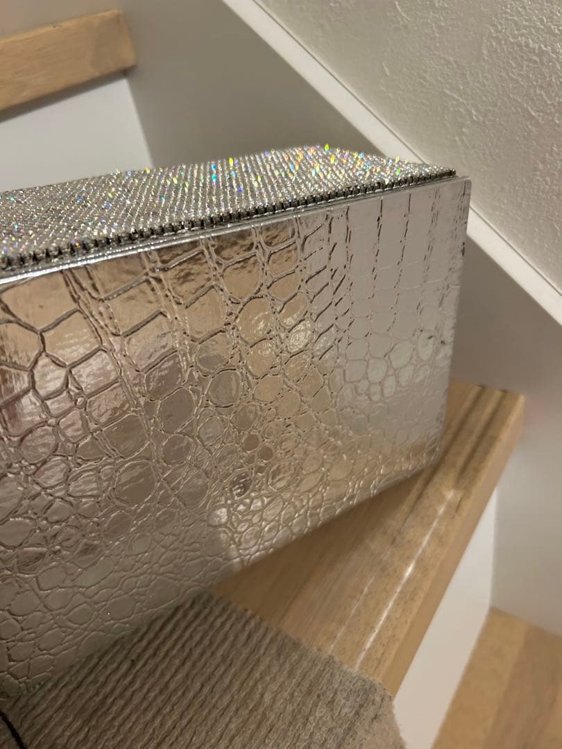 キラキラ　ティッシュボックス