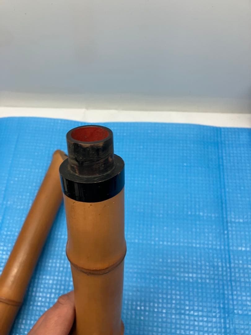 B0302）竹製 尺八 5穴 55㌢琴古