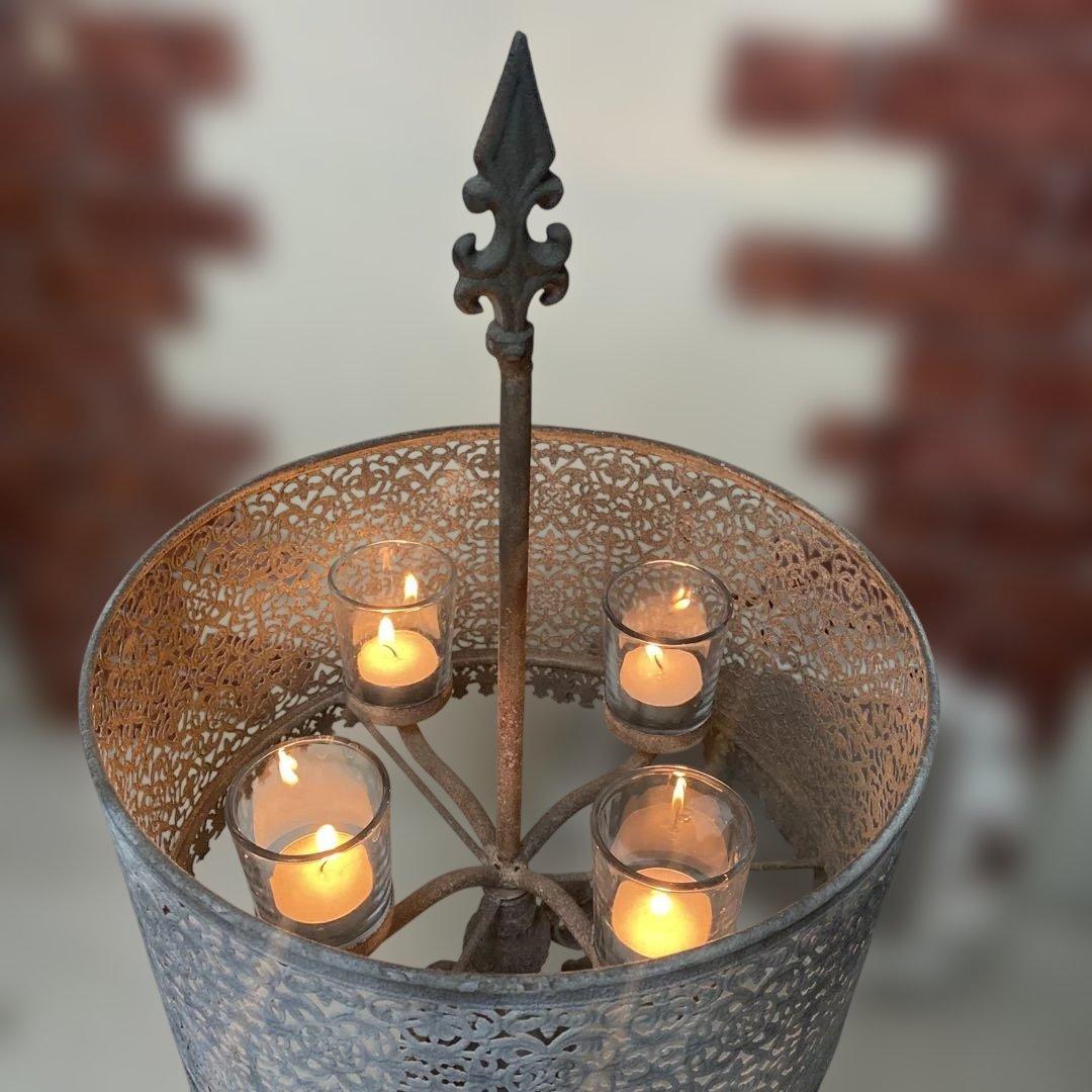 キャンドルスタンド⭐︎アンティーク調　シャビー　クリスマス