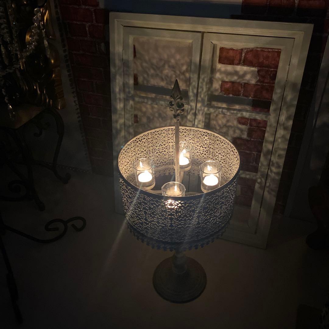 キャンドルスタンド⭐︎アンティーク調　シャビー　クリスマス