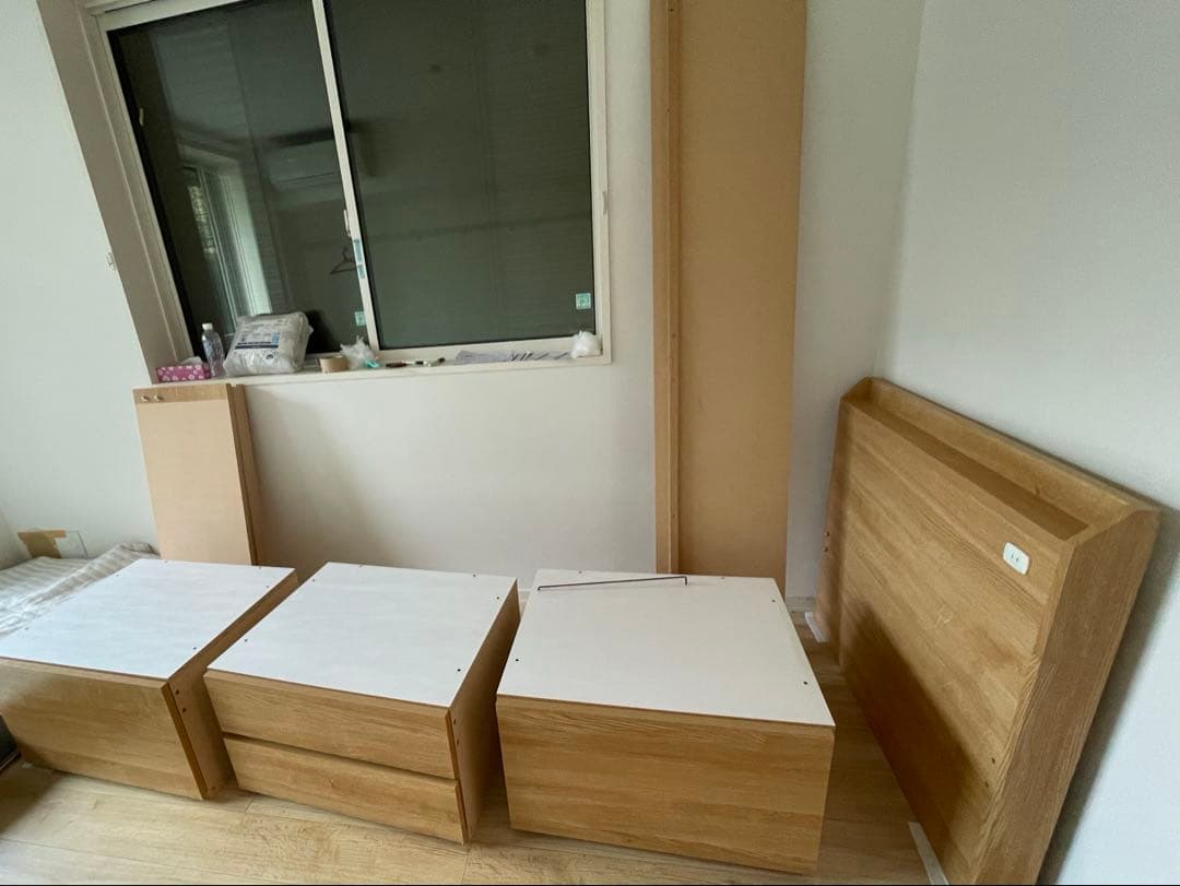 ニトリベッド Nジオ 人気No.1 マットレス・未使用敷パット付き