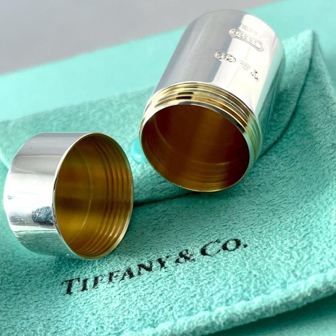 ティファニー 希少 1837 925 ピルケース 小物入れ YQ10fe