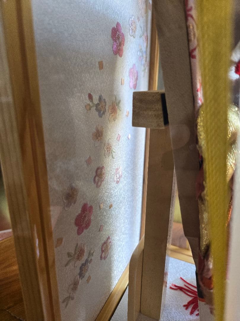 【展示品限り】正月飾り　羽子板　ケース飾り　※閉店セール　H20