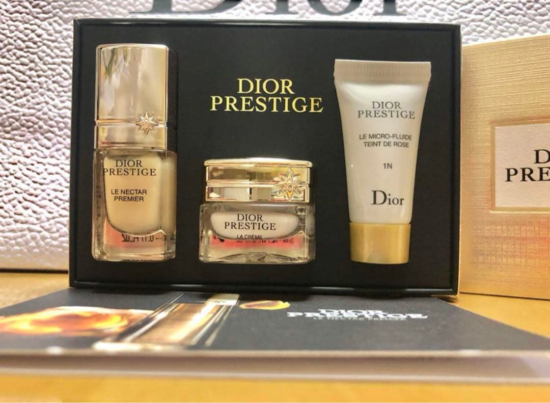 Dior ラグジュアリーサンプル　3店セット