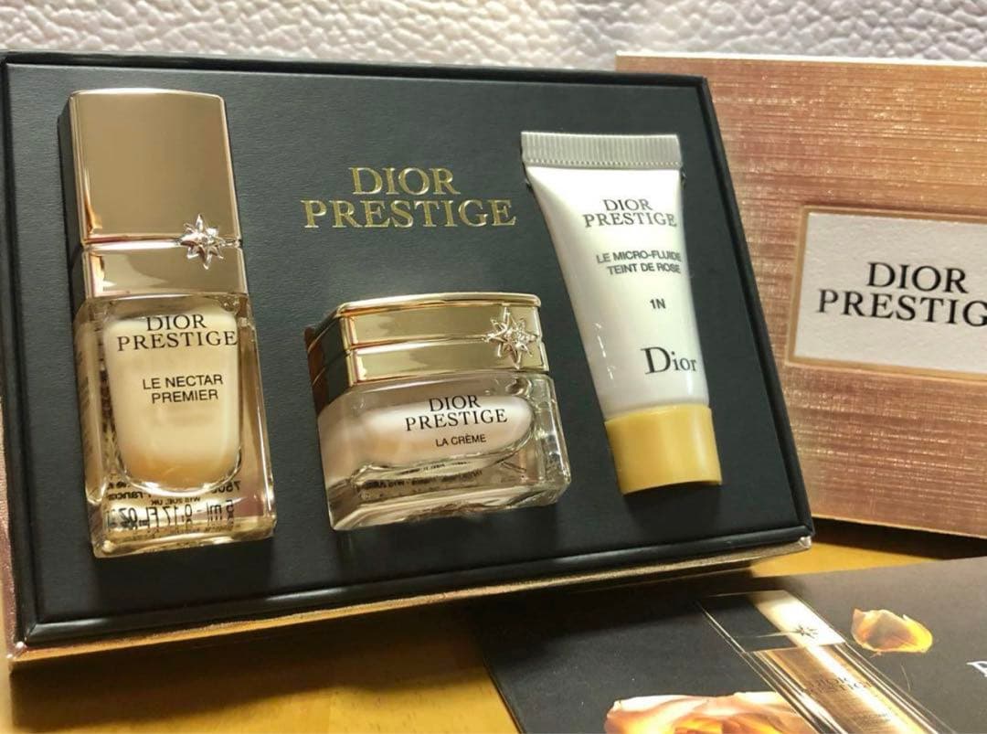 Dior ラグジュアリーサンプル　3店セット
