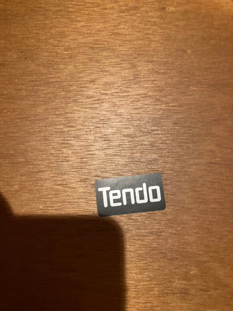 天童木工　六角形スツール 座面レザー　2脚①