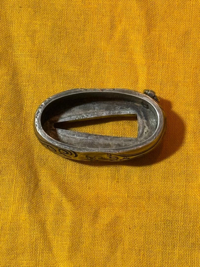 縁金具加工品アクセサリ 銀製？ 波図の通販はau PAY マーケット - 輸入