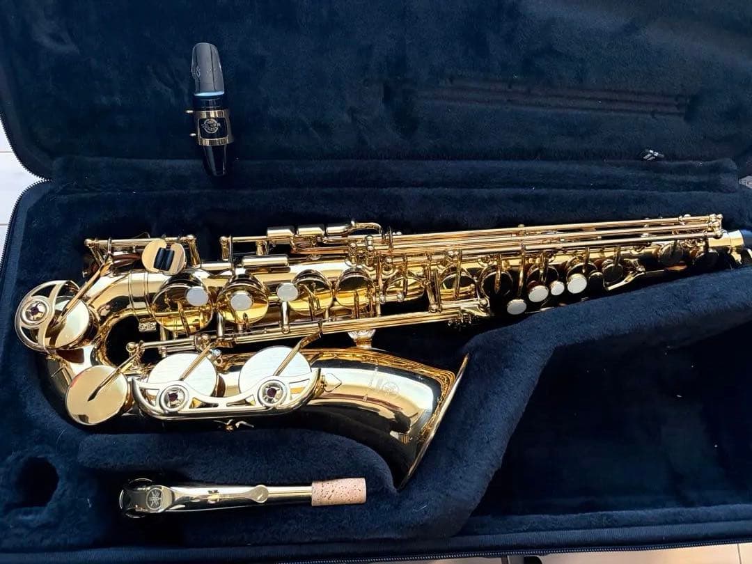 YAMAHA YAS380アルトサックス本体 セルマーマウスピース付き - メルカリ