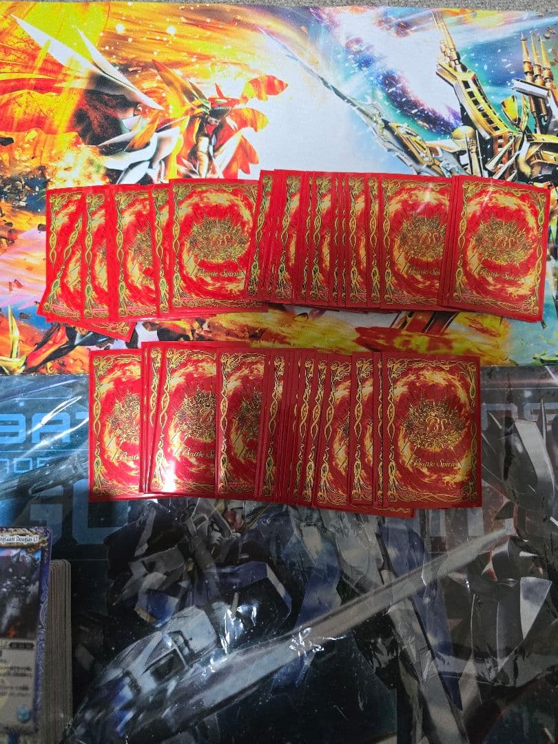 バトスピ 激覇デッキ スリーブ 引退品 ダンと激覇ウォールシークレット