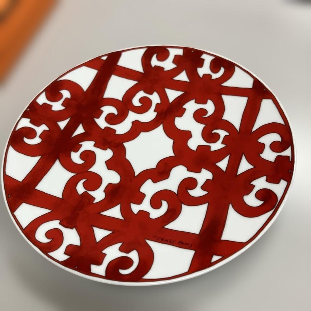 未使用 HERMES エルメス ガダルキヴィール プレート 21㎝