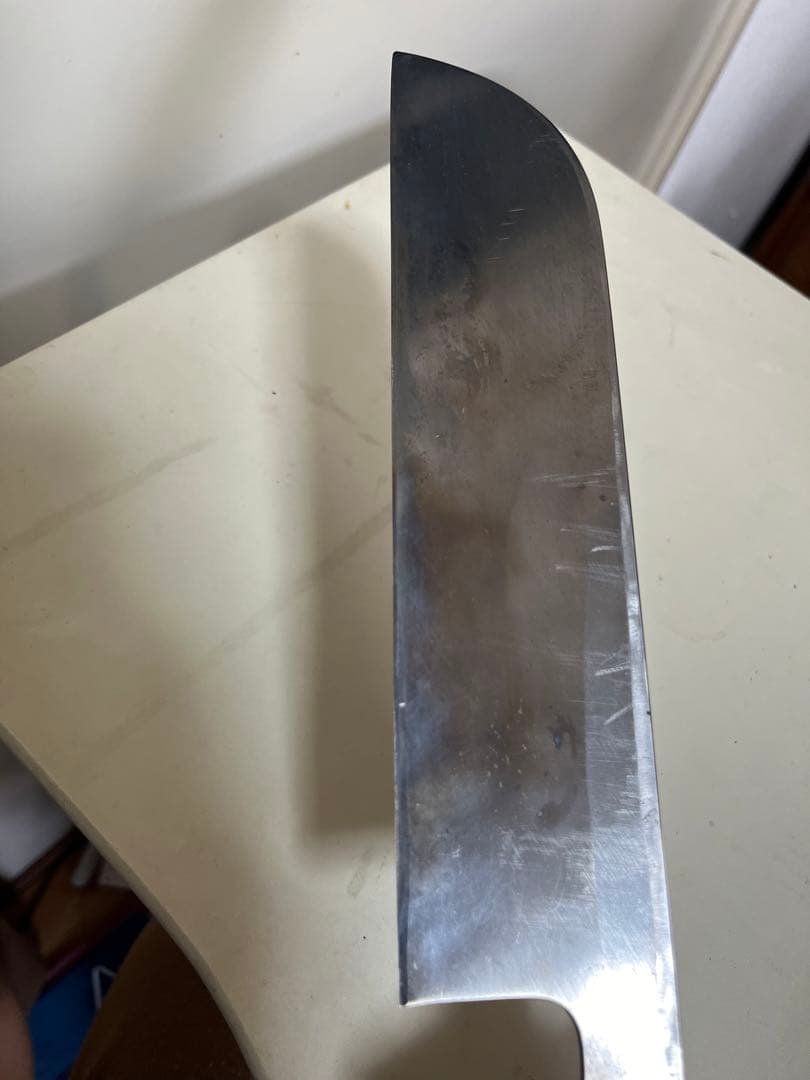 高鳳　鎌形薄刃包丁　8寸