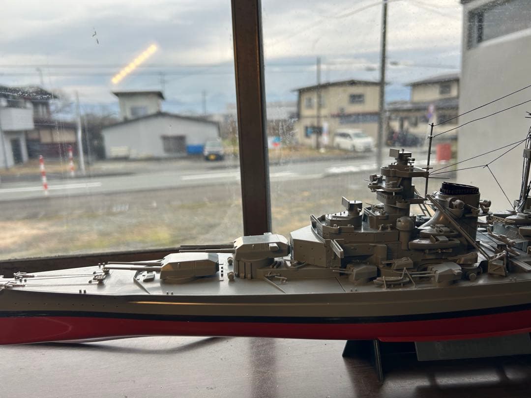 ビスマルク高速戦艦ドイツ1/350世界最強の戦艦一撃でフッド戦艦を撃沈