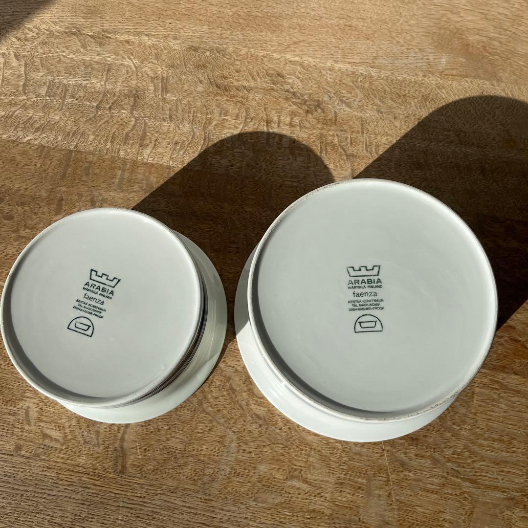 Arabia faenza キャセロール　2個セット