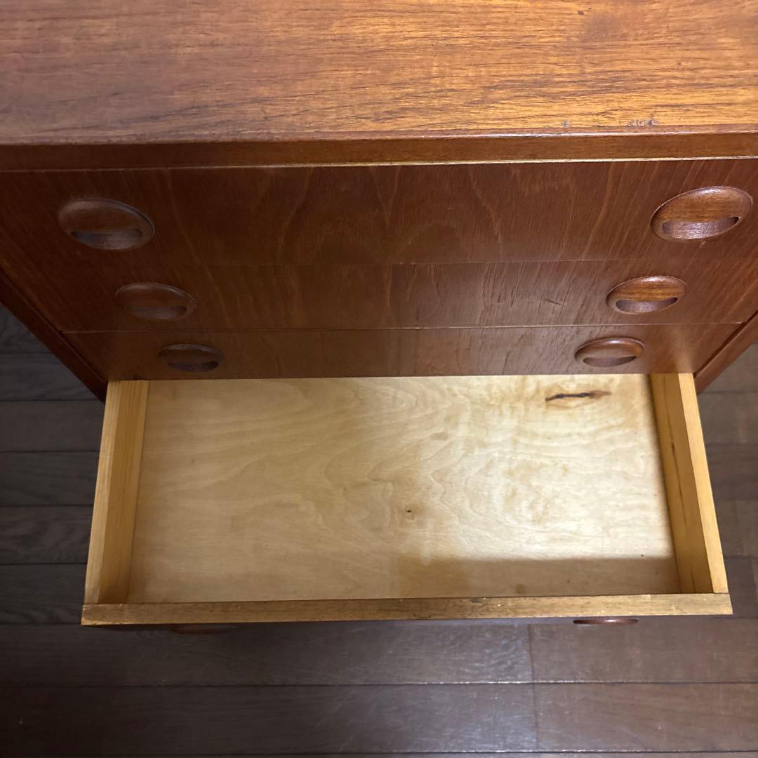 【良品】ヴィンテージ チェスト チーク材 デンマーク