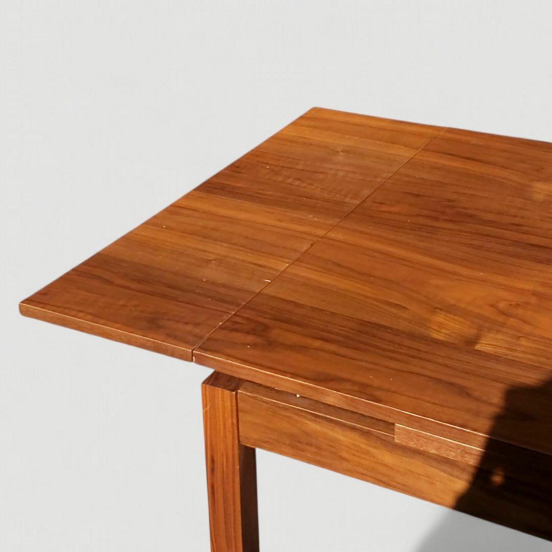 廃盤 無印良品 伸長 ウォールナット ダイニングテーブル 140~190 北欧
