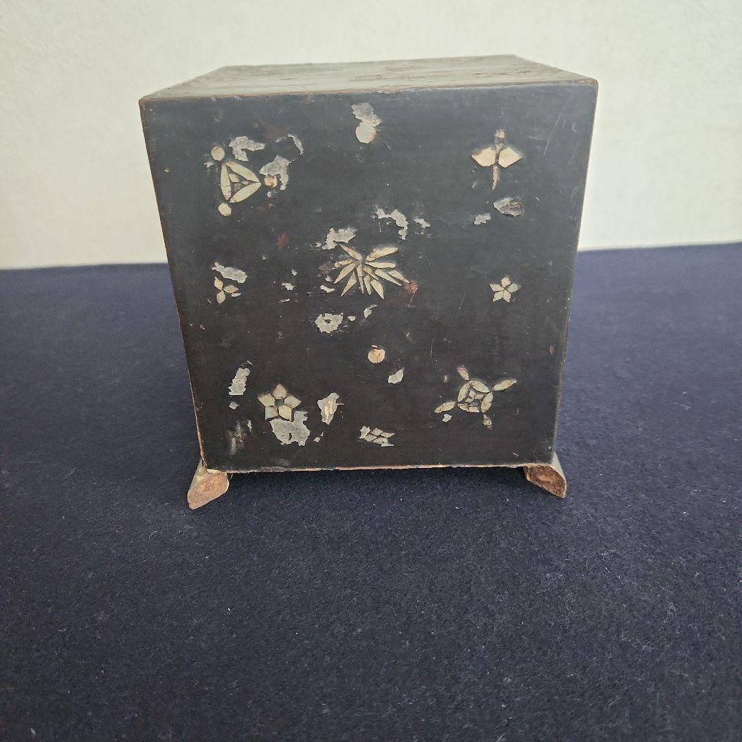 李朝‥螺鈿小引き出し - メルカリ