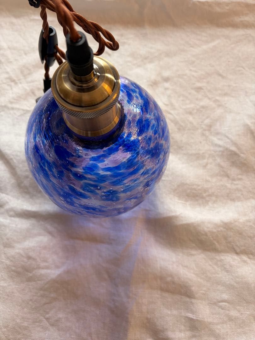 琉球ガラス　ペンダントライト　照明　ランプ