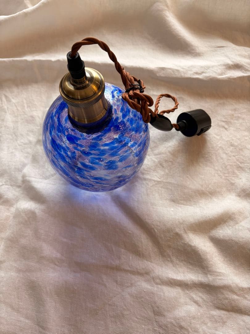 琉球ガラス　ペンダントライト　照明　ランプ